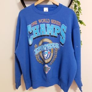 Vintage Toronto Blue Jays 1992 World Series Sweate